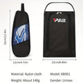 Breathable Golf Shoe Bag with Double Zip and Mesh Side Panel - Blue - view 4