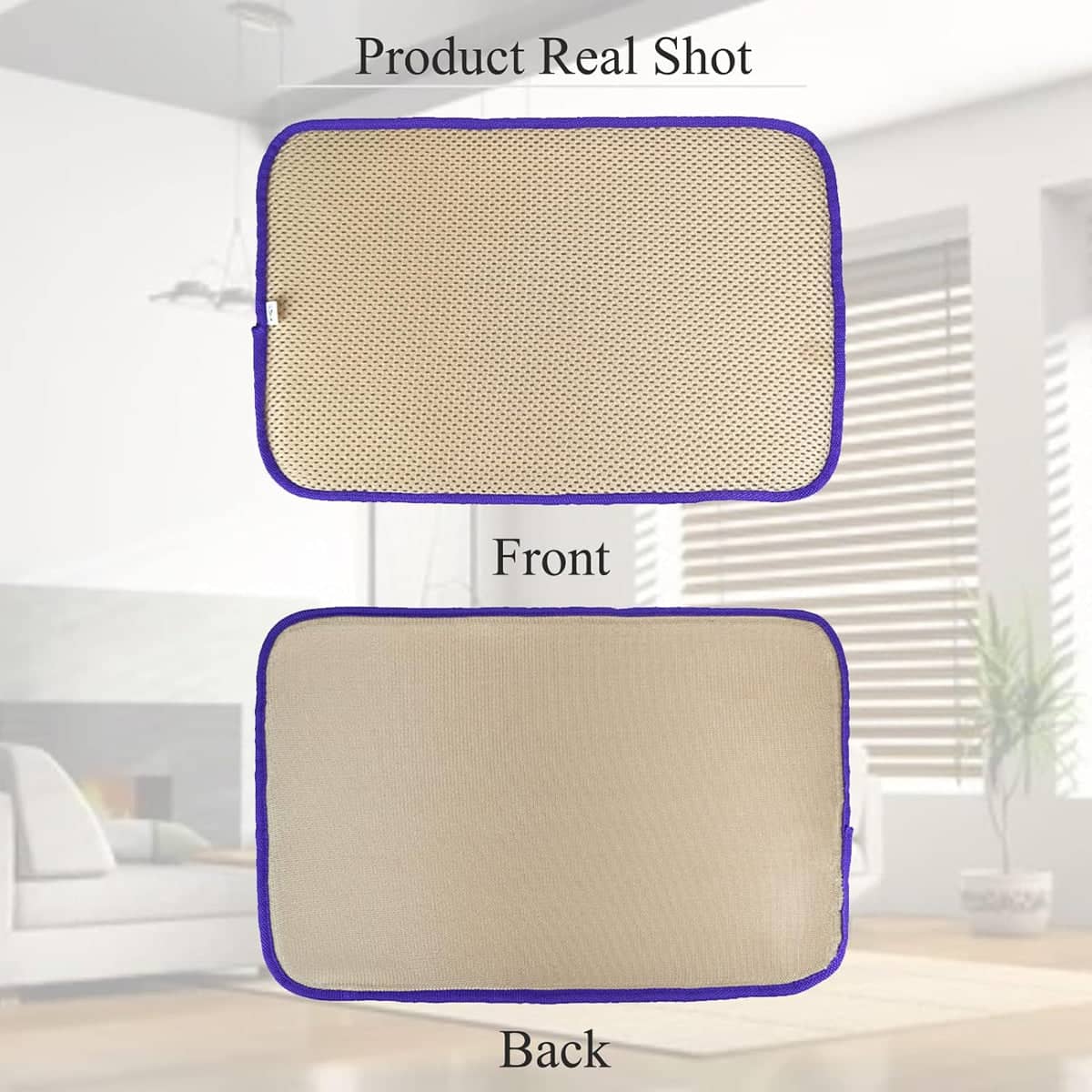 Breathable Honeycomb Mesh Pet Mat for Dogs - Size L, 88 x 55 cm - view 5