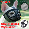 Breathable Mesh Dog Muzzle for Short Snout Dogs - Size M (Neck 46-56 cm) - view 2