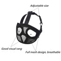 Breathable Mesh Dog Muzzle for Short Snout Dogs - Size M (Neck 46-56 cm) - view 4
