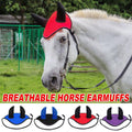 Breathable Mesh Horse Ear Muffs for Fly Protection - Purple - view 2