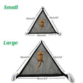 Breathable Reptile Hammock with Suction Cups - Small, 33 cm Sides, Pack of 2 - view 3