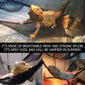 Breathable Reptile Hammock with Suction Cups - Small, 33 cm Sides, Pack of 2 - view 5