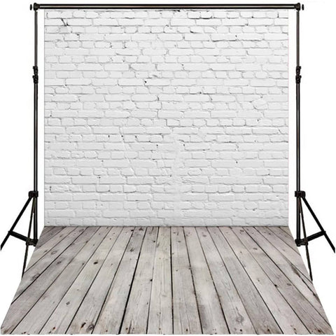 Brick Wall Photography Backdrop, Vinyl and Cotton - 1.8 x 2.5 m