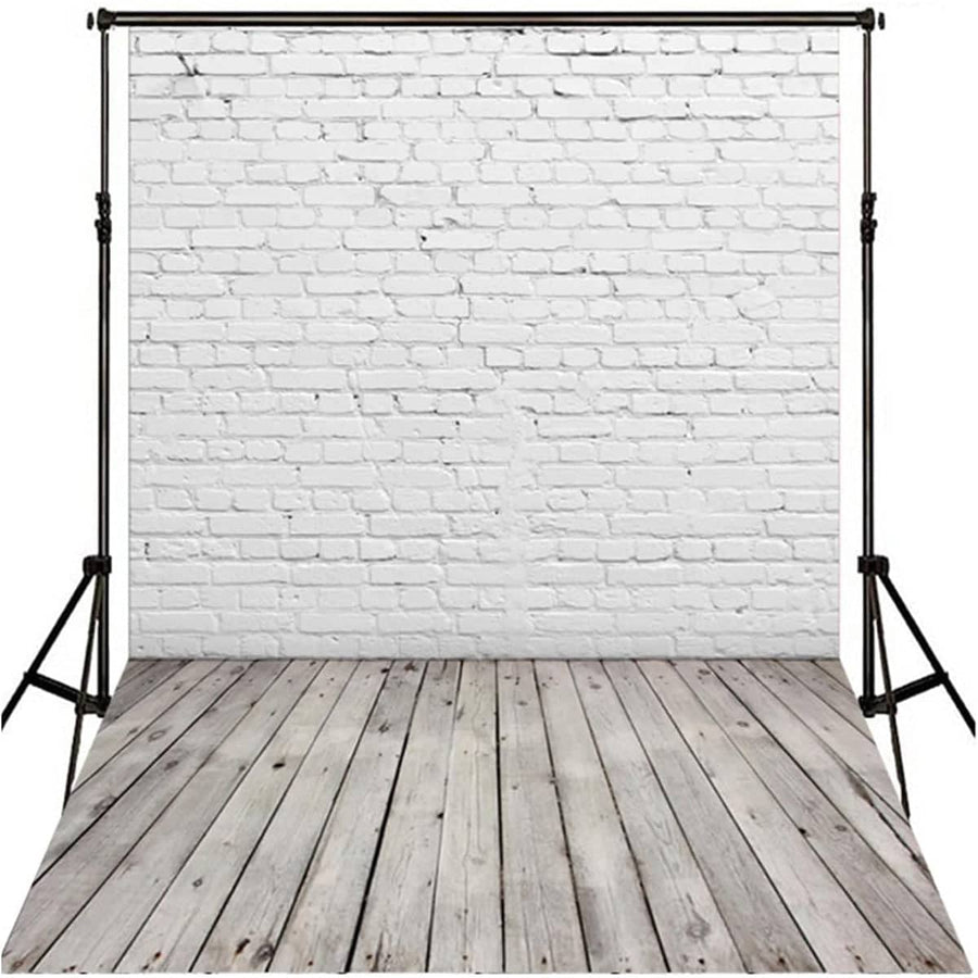 Brick Wall Photography Backdrop, Vinyl and Cotton - 1.8 x 2.5 m