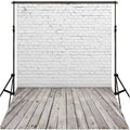 Brick Wall Photography Backdrop, Vinyl and Cotton - 1.8 x 3.0 m