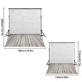 Brick Wall Photography Backdrop, Vinyl and Cotton - 1.8 x 3.0 m - view 4