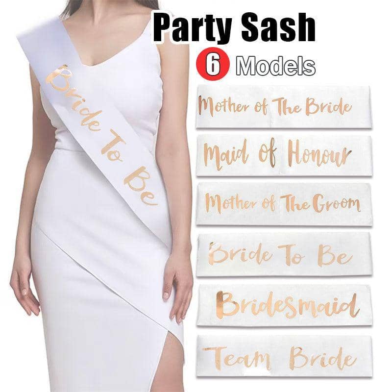 Bridal Party Sash 160 x 9.5 cm - Maid of Honour - view 2