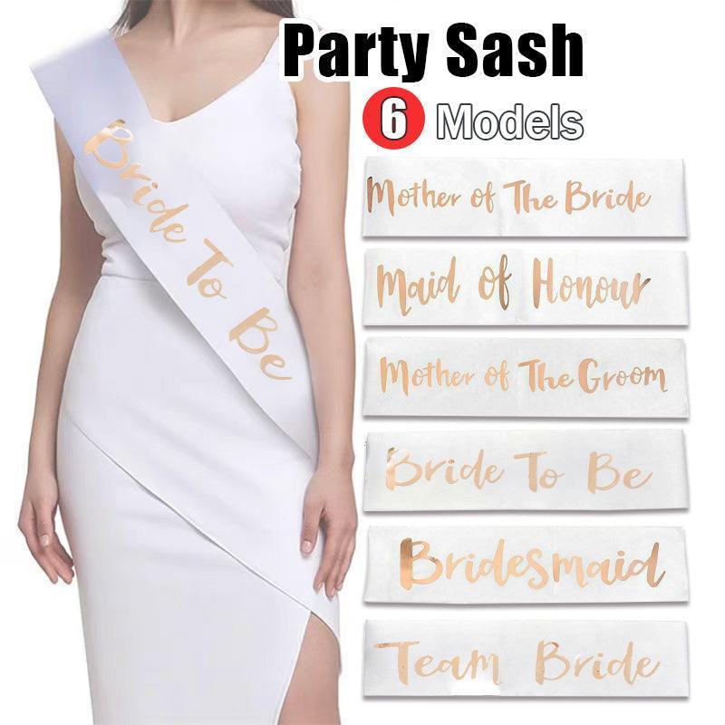 Bridal Party Sash 160 x 9.5 cm - Mother of the Bride - view 2