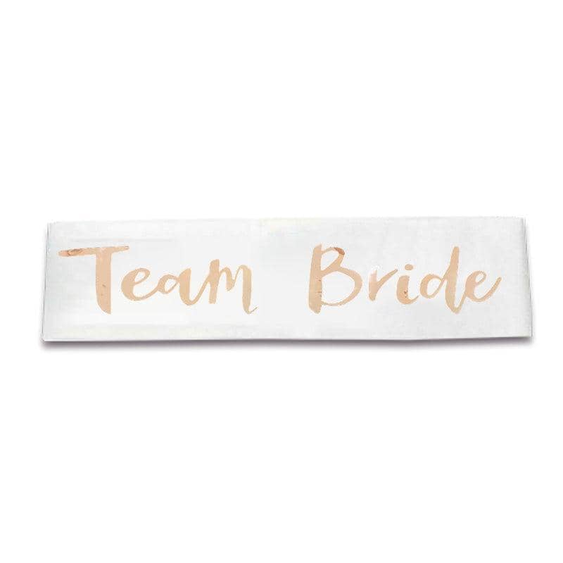 Bridal Party Sash 160 x 9.5 cm - Team Bride