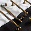 Bronze Cabinet Door Handle - 96mm Hole Spacing, 127mm Long - view 5