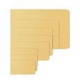 Brown Kraft Envelopes 120gsm, Pack of 50 - 165 x 100 mm