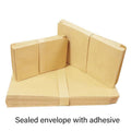 Brown Kraft Envelopes 120gsm, Pack of 50 - 165 x 100 mm - view 5
