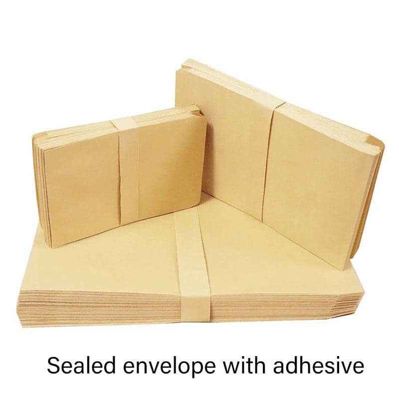 Brown Kraft Envelopes 120gsm, Pack of 50 - 165 x 100 mm - view 5