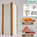 Brown Kraft Paper Corner Protector Set of 50 for Shipping, 100 cm Long - view 4