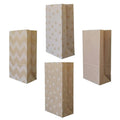 Brown Kraft Paper Food Bags, Pack of 100 - True Co - view 3