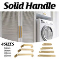 Brushed Brass Bridge Cabinet Handle - Style A, 96 mm Hole Spacing - view 2