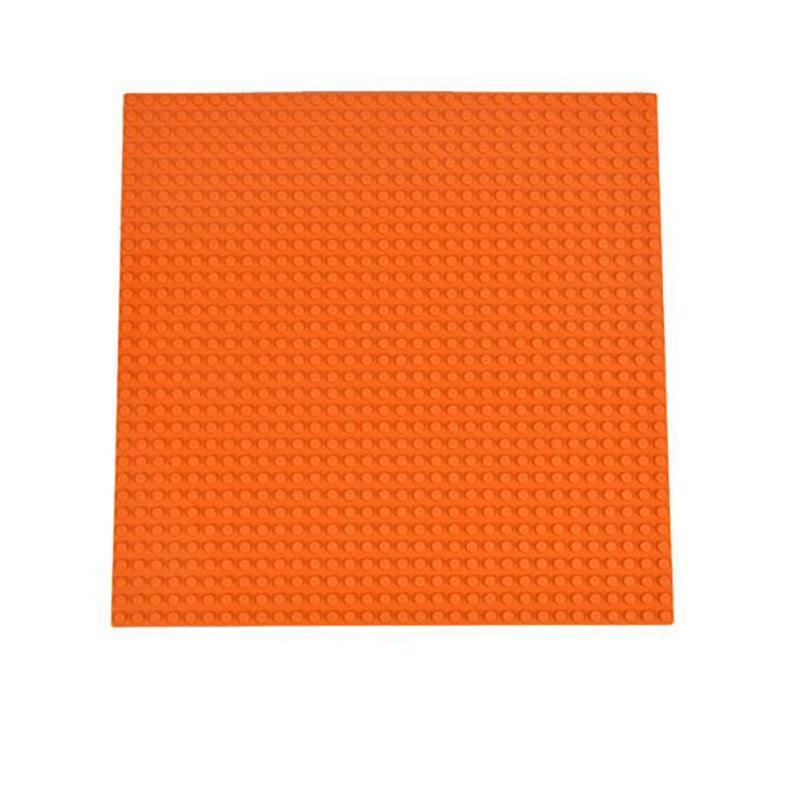 Building Block Base Plate with 32 x 32 Studs - Orange