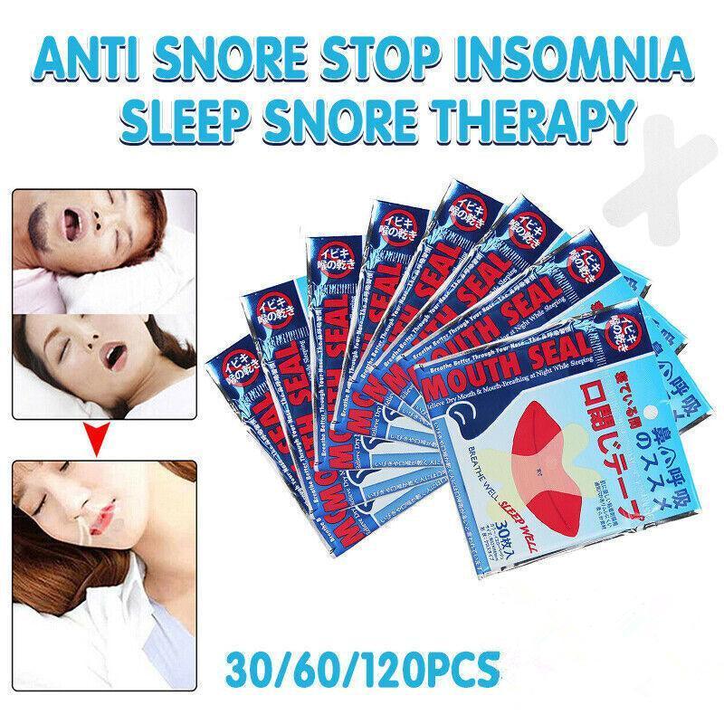 Bulk Anti-Snore Mouth Tape Sleep Strips - 120 Pack - view 2