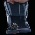 Bulk Clear Resealable PE Plastic Zip Bags - 17 x 25cm, Pack of 100 - view 5