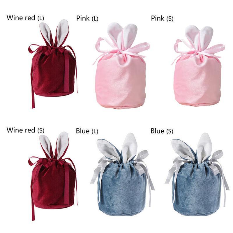 Bunny Ears Candy Gift Bag for Easter and Party Favours - Wine Red - view 4