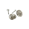 Butterfly Clutch Tie Tack Pin Backs with Blank Pins, Set of 50 - Gold - view 5