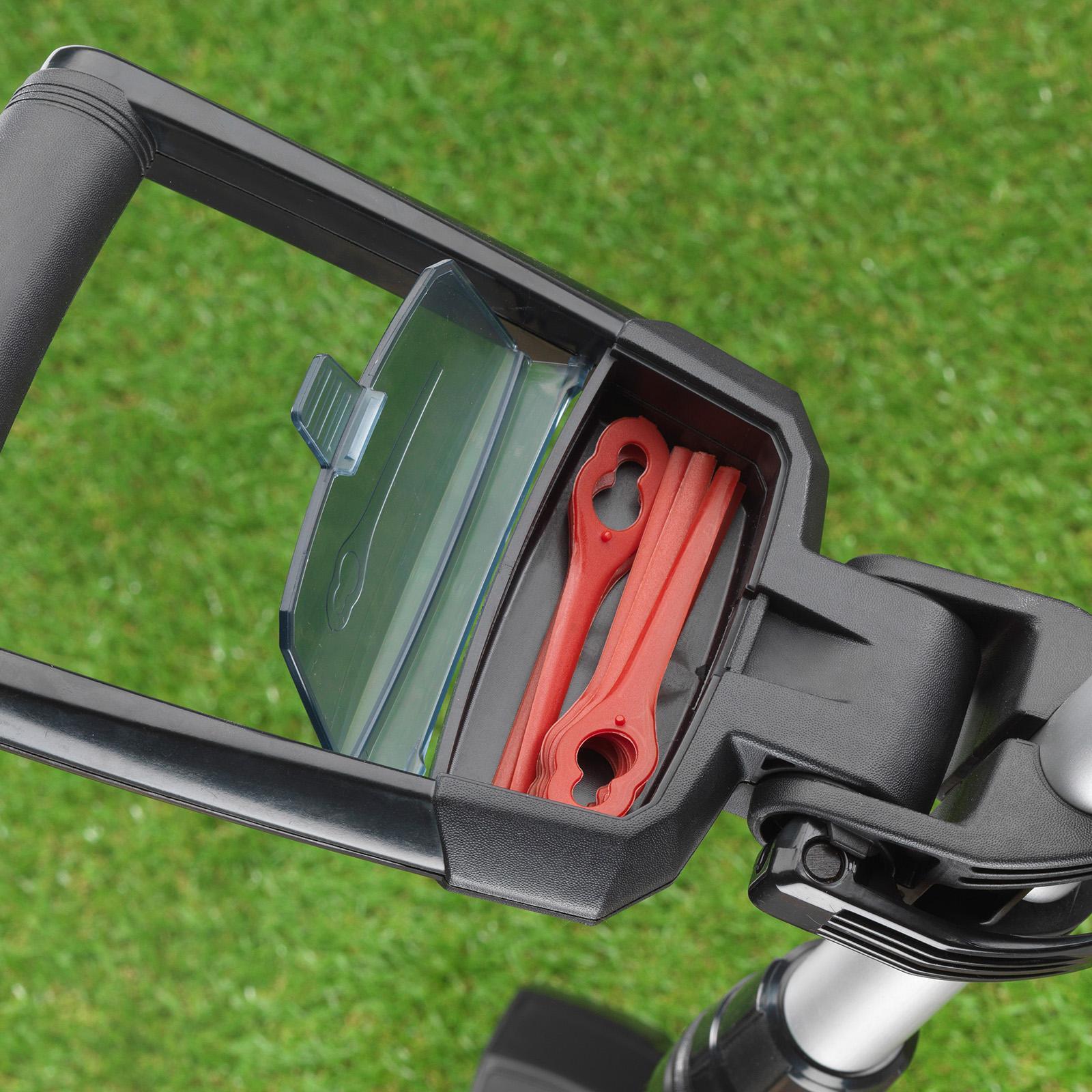 Ozito PXC 18V 240mm Cordless Grass Trimmer, Telescopic Shaft, 2.0Ah Kit PXCLTK-218