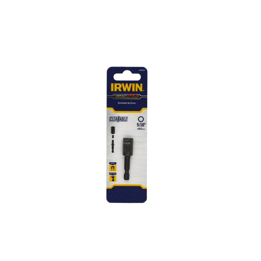 Irwin Detachable Nutsetter - 5/16" - Black - Impact Driver Use - SuperSaverAU - view 1