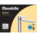 Mondella Chrome Rococo Basin Mixer - 145mm x 173mm x 200mm - Water-Saving - SuperSaverAU - view 4