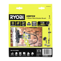 Ryobi 178mm Hard Bristle Power Scrubber Brush - Heavy-Duty Outdoor Cleaning - SuperSaverAU - view 3