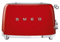 Smeg 50's Style 4 Slice Toaster - Red, Six Browning Levels, Independent Slot Control - TSF03RDAU