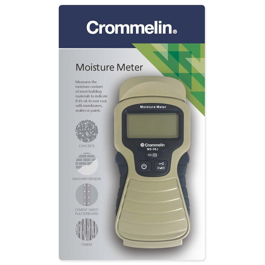 Crommelin Electronic Moisture Meter 1592-001 for Building Materials