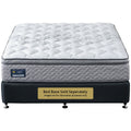 A.H. Beard Domino Antwerp Plush King Mattress - 3 Zone Coil Support - Climalux Comfort - DOANTPMKING
