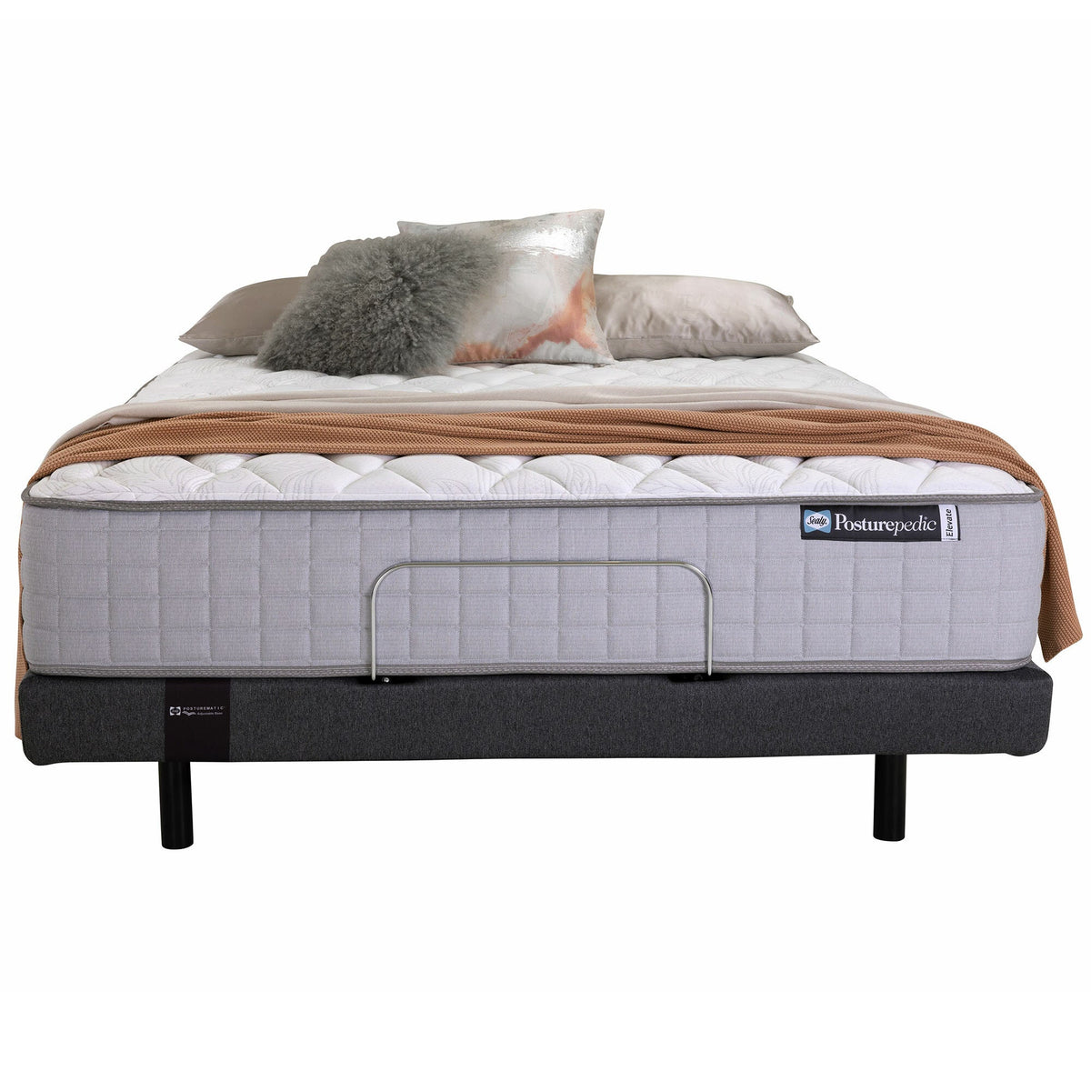 Sealy Posturepedic Laynee Flex firm double mattress - 2 Stage Titanium AlignSupport, Sense Material - 735622
