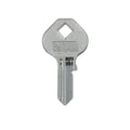 EHI MS10 43mm Silver Blank Key, Nickel Plated Brass