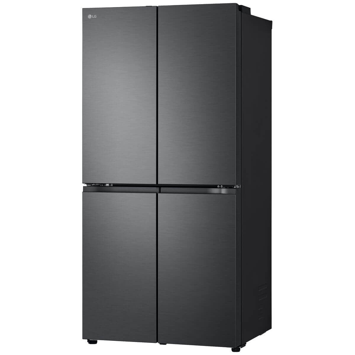 LG 530L French Door Fridge - Matte Black, 5 Star Energy, Hidden Hinges, ThinQ - GF-B505MBL