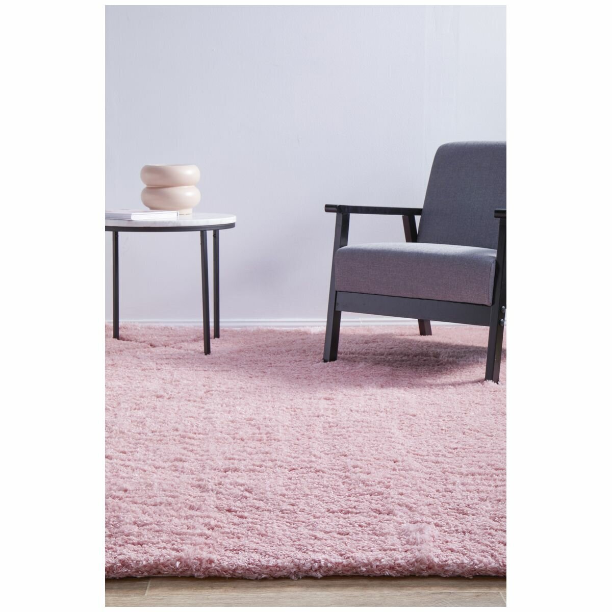Rug Culture Angel Extra Large Rug 330x240 - Pink Polyester Pile, Power Loomed - ANG-PINK-330240