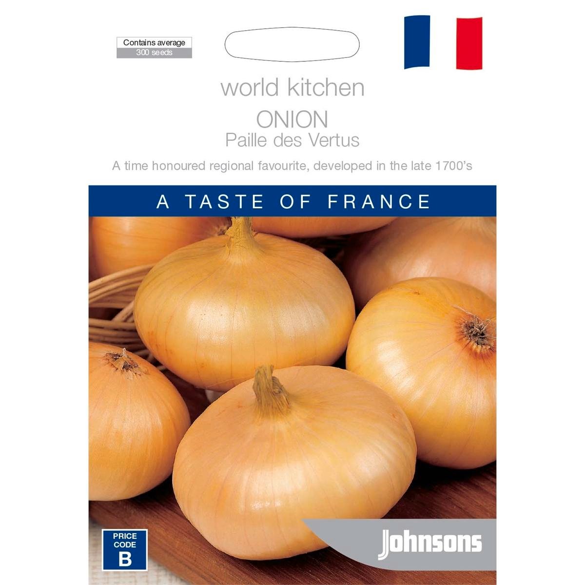 Johnsons Onion Vegetable Seeds - 3-4 Inches - Easy To Grow - Flavorful - SuperSaverAU - view 1