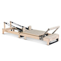 Lifespan Fitness Contour 2 folding wood Pilates reformer set - wooden frame - beige accents - LFRF-CONTFLD2B