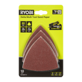 Ryobi 10 Piece 80mm Delta Multi Tool Sanding Set - 80/120/240 Grit - SuperSaverAU - view 1