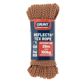 Grunt 3mm x 20m Orange Textured Reflective Rope
