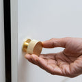 Taskmaster 32mm Knurled Cabinet Knob - Brushed Brass - 1 Pack - Easy Install - SuperSaverAU - view 4