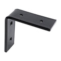 Carinya Heavy Duty Angle Bracket 100mm x 100mm x 40mm - Black - 300kg Capacity - SuperSaverAU - view 1