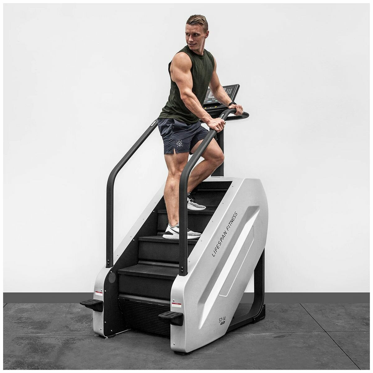 Lifespan Fitness Vertex stair climber - 15 intensity levels - backlit display - tablet stand - ST14VERTEX