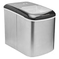 Morphy Richards Benchtop Ice Maker - 600g Ice Bin, Small or Large Cubes, Stainless Steel - MRIM15SS
