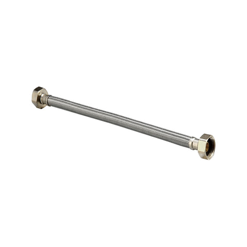 Kinetic 450mm Stainless Steel Braided Water Connector Hose 500kPa Hot/Cold