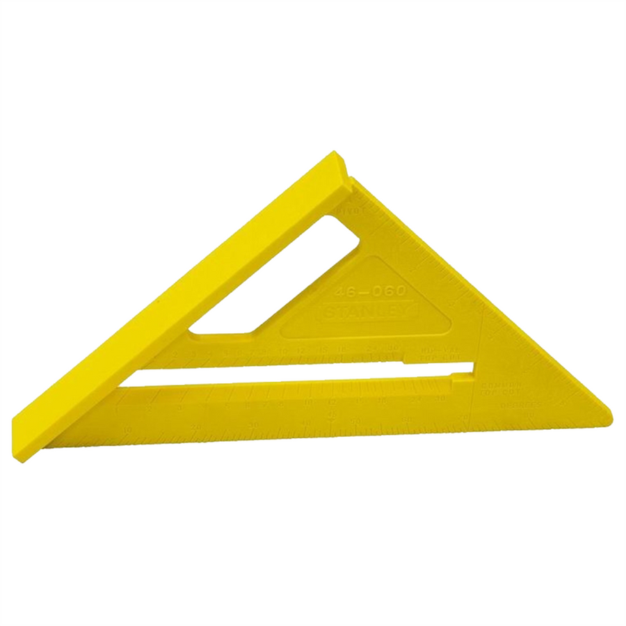 Stanley Combination Square - 185mm x 185mm - ABS Plastic - Durable Design - SuperSaverAU - view 1
