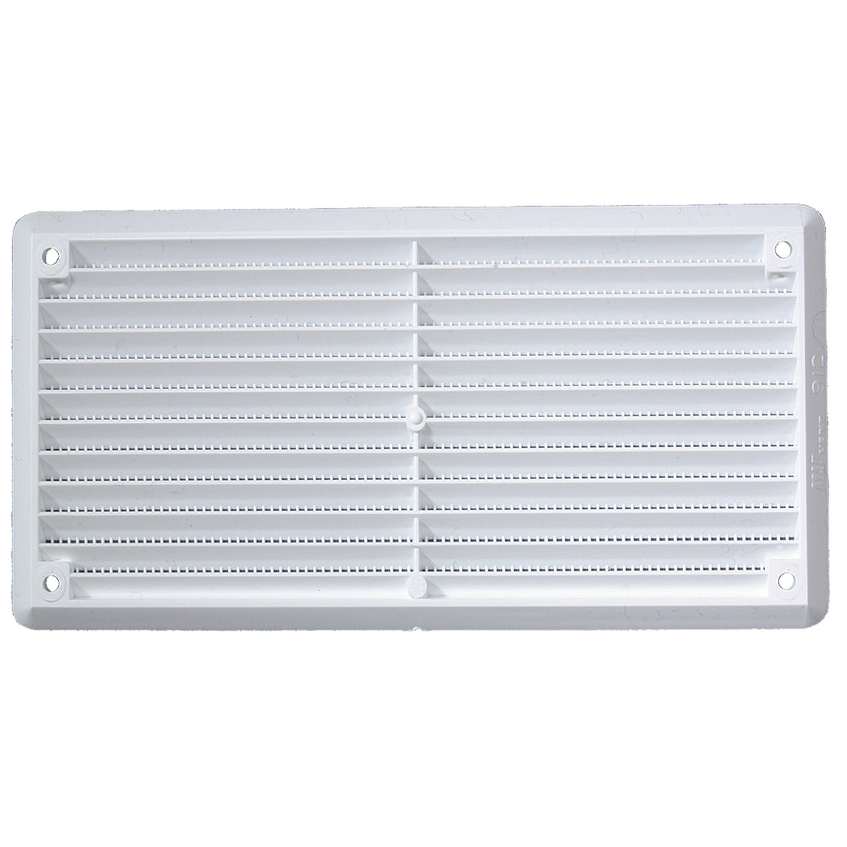 Haron 165 x 85mm Plastic Wall and Eave Vent White