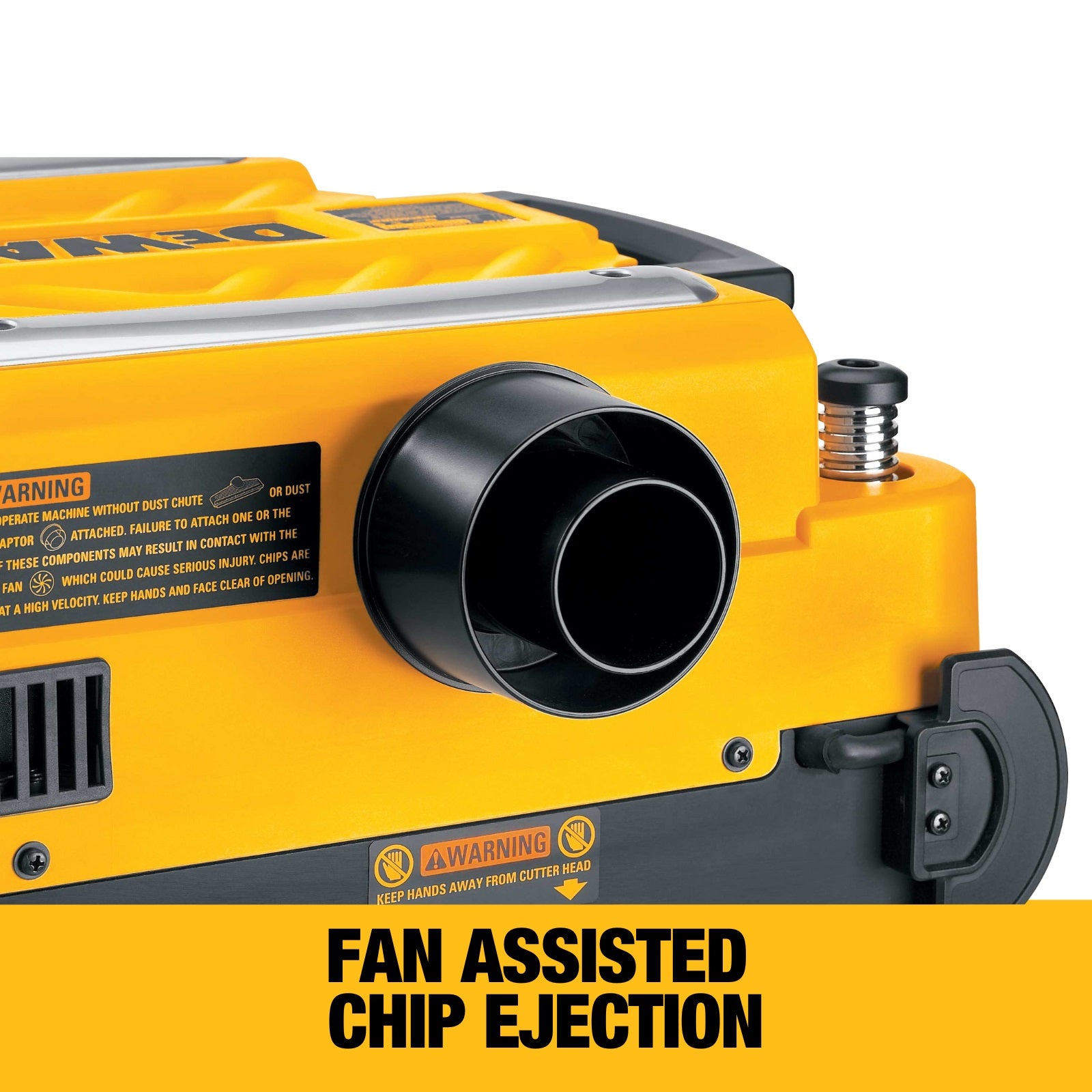 DeWALT 330mm 1800W Corded Thicknesser - 3 Blade, 10000rpm DW735-XE