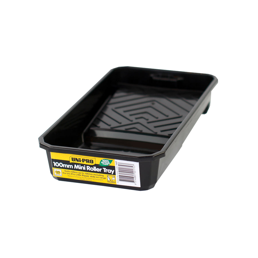 Uni-Pro 100mm Mini Paint Tray - Black